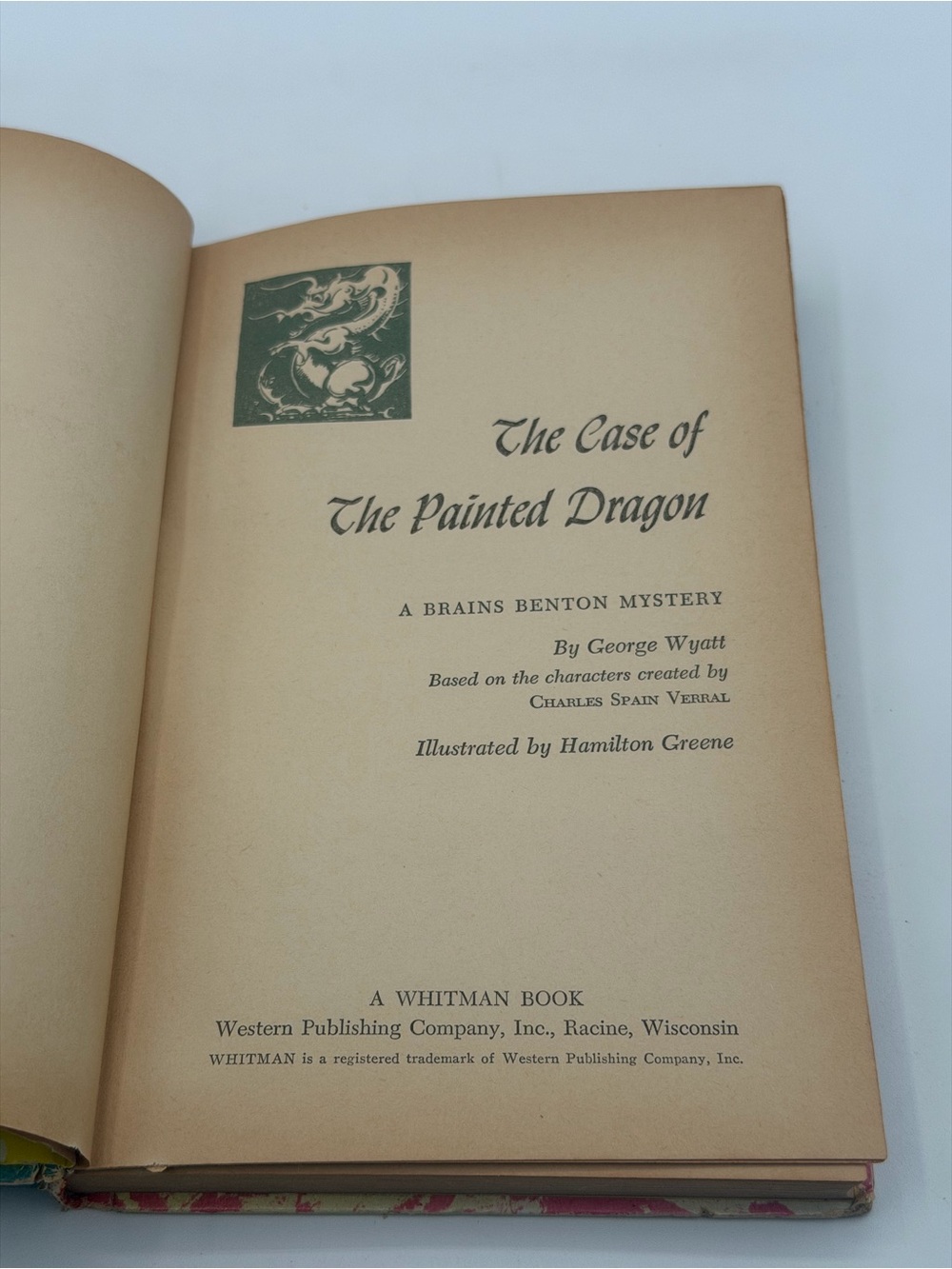 The Case Of The Painted Dragon A Brains Benton Mystery #6 (Hardcover Book, 1961) - Picture 12 of 16